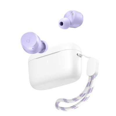 Anker Soundcore A25i Pravá bezdrátová sluchátka Soundcore App Zvuk Až 28 hodin hudby IPX5 Herní Vyhrazená aplikace AI Hluk při hovoru Jedno sluchátko Fialová [Bluetooth