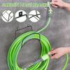 Garden Hose Holder Wall Mount Bracket Water Pipe Shelf for Park Yard Outdoor Garden Tool Organizer