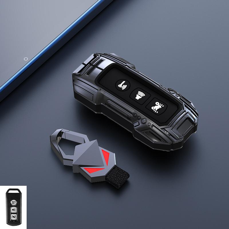 

Zinc Alloy Car Key Case Cover For Honda Adv 350 Pcx 125 Pcx 160 Av 350 Sh350I Vision 110 Remote Protection Shell