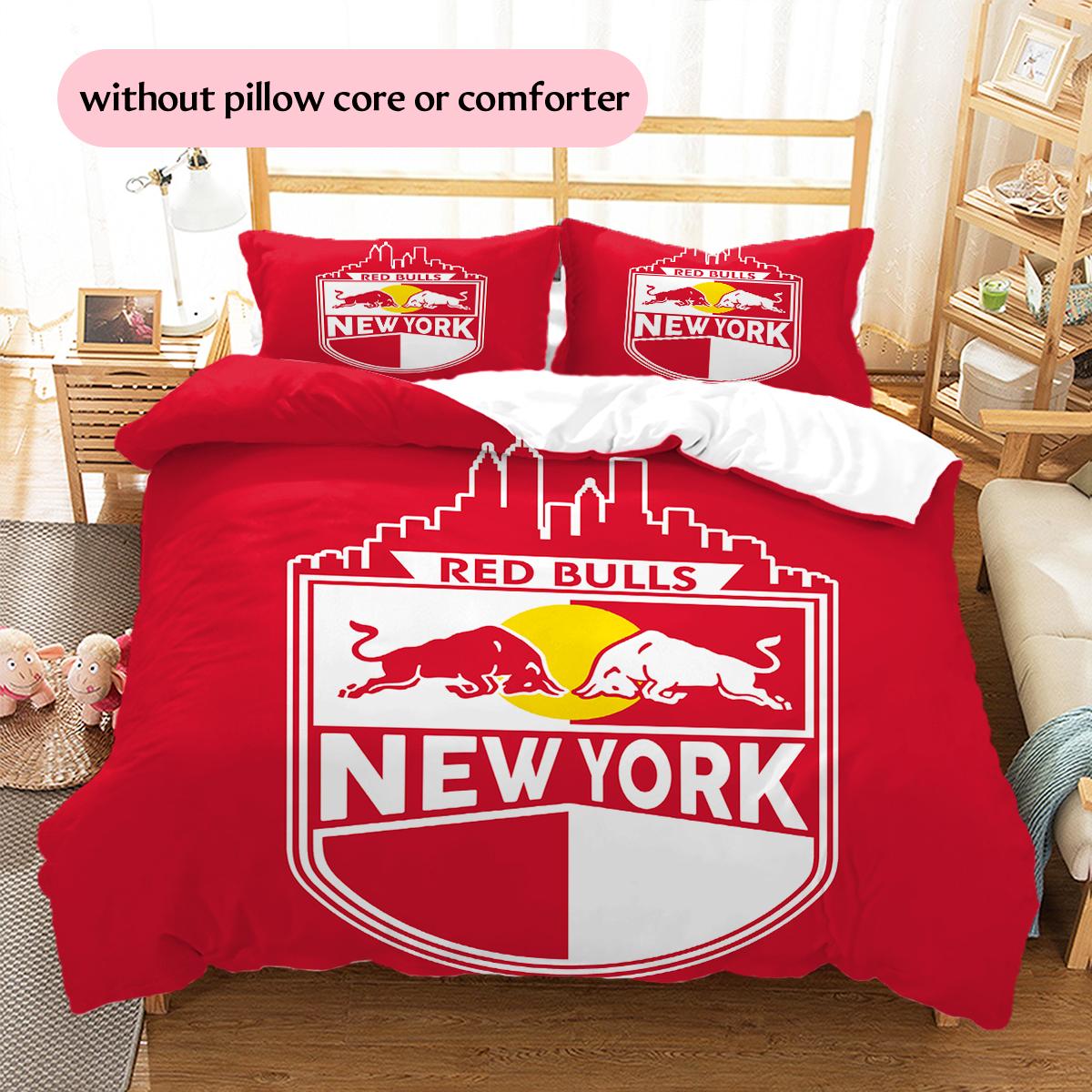 New York Red Bulls Pattern Bedding