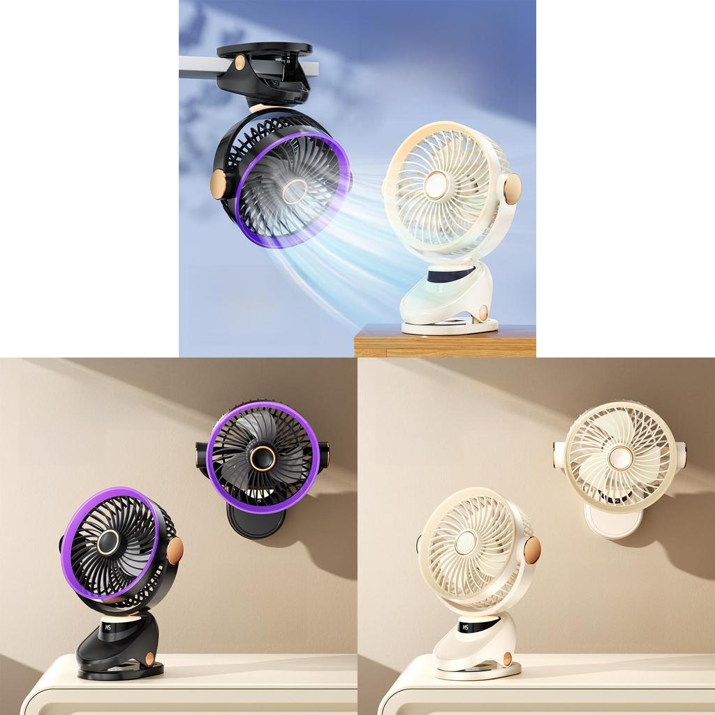 Desktop Mini Usb Rechargeable Fan With Quiet Operation For Office And Home Use