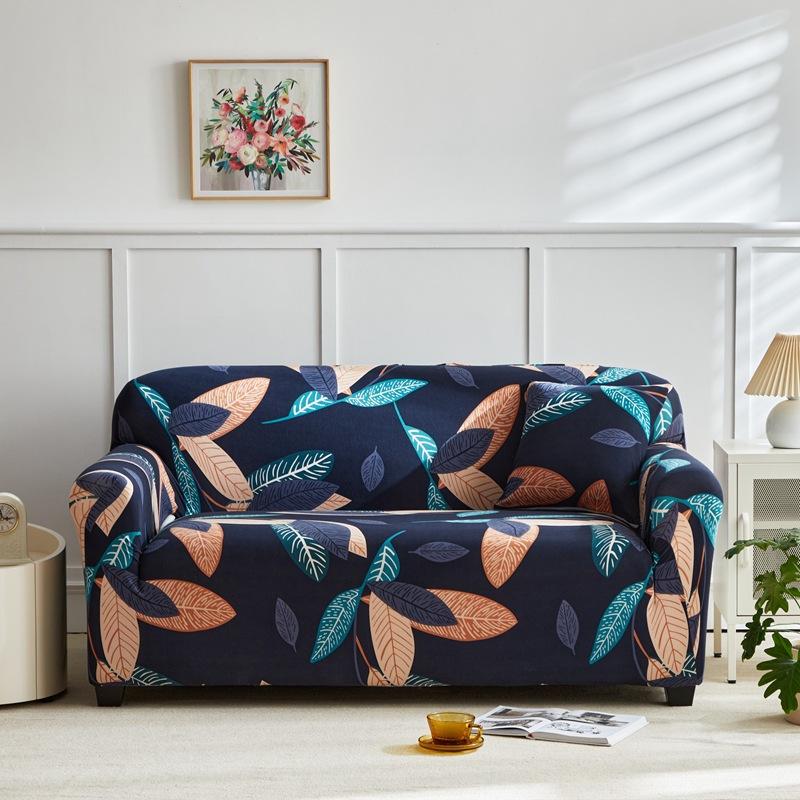 Anti Slip and Dust Proof Fabric Sofa Cover Cloth Ins Wind Elastic Sofa Cover Sofa Towel All Inclusive for All Seasons