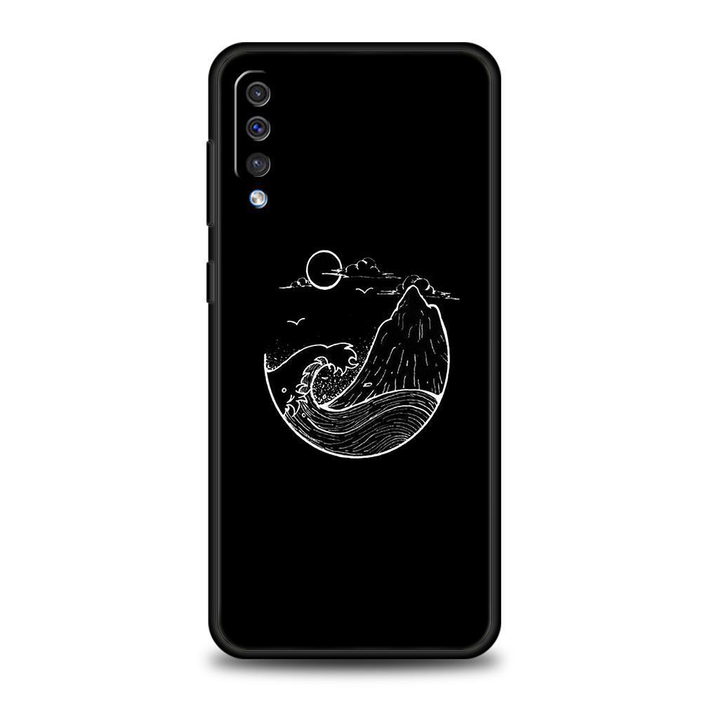 

Чехол для Samsung A15 A13 A51 A71 A41 A31 A21S A03S A05 A12 A32 A52 A22 A23 A25 A33 A53 A73 5G, белый чехол с любовью, солнцем и луной Samsung A12