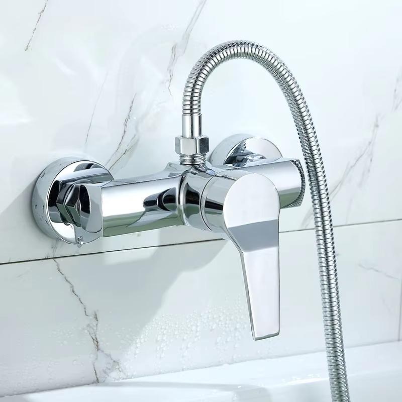 Shower Faucet Bathroom Hot and Cold Faucet Hidden Mixed Water Valve Solar Water Heater Shower Set Switch  Bathroom Faucets