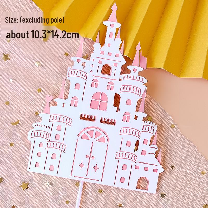 Princess and Prince Ferris Wheel Cake Topper for Birthday Decoration