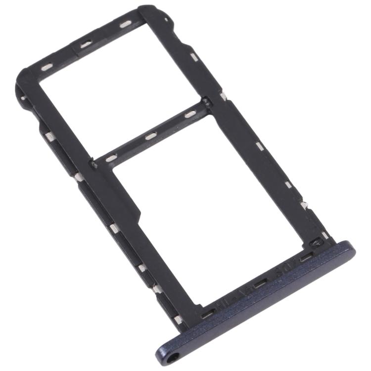 Für ZTE Blade A52 SIM-Kartenfach + SIM-Kartenfach/Micro-SD-Kartenfach