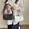 Sweet Pleated Bag Large Capacity Personalized Dumpling Bag Daily Commute Star Cloth Shoulder Armpit Bag