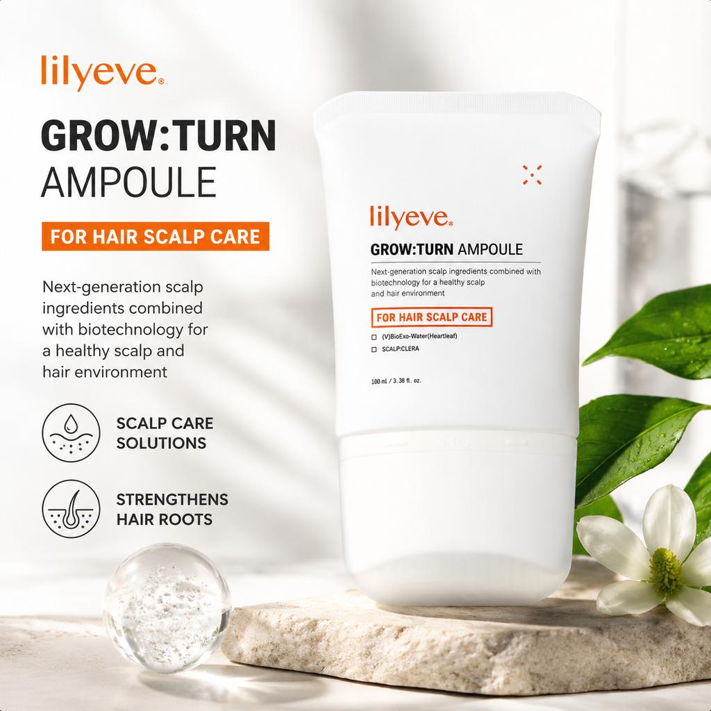 lilyeve Crecer:Gira Ampolla con Pincel de Exosomas 100ml