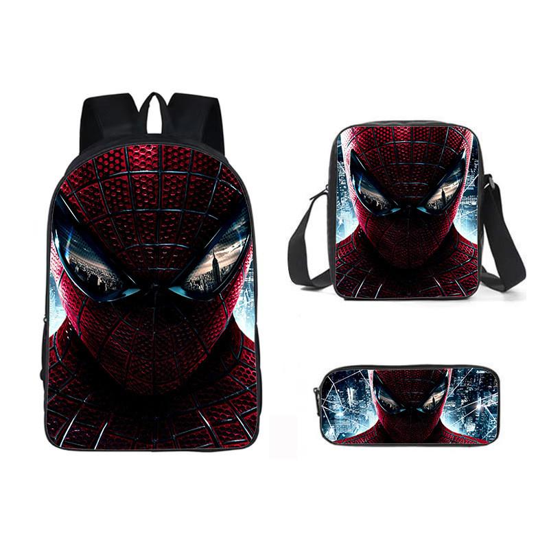 Backpack Piece Three Set Waterresistant Material Kids For