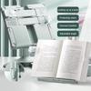 Ergonomic Adjustable Reading Stand - Lightweight, 2-in-1 Desktop Book&Laptop Holder with Height Options for Comfortable Viewing