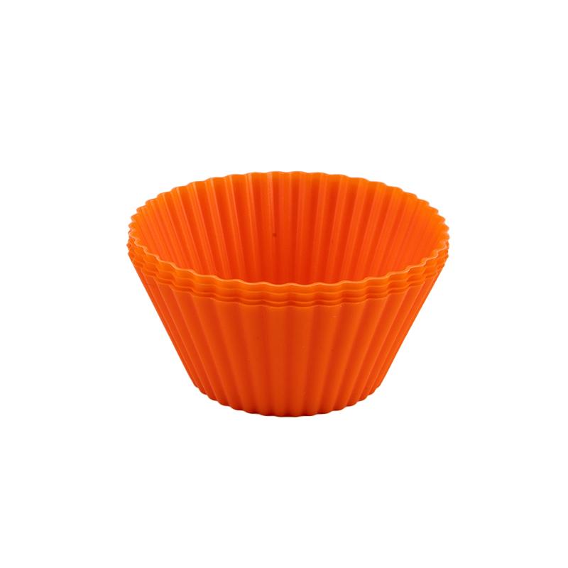 4Pcs Silicone Cake Cup Liner Baking Cup Mold Muffin Round Cakecup Cake Tool