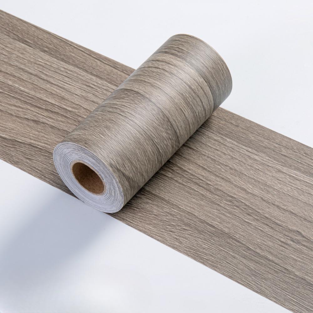 1Pc 5M Self-adhesive wood grain door frame decorative stickers wood grain skirting Waistline Home Decor wall stickers Renovation