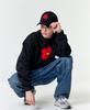 MISTER CHILD Flower Sweatshirt Black
