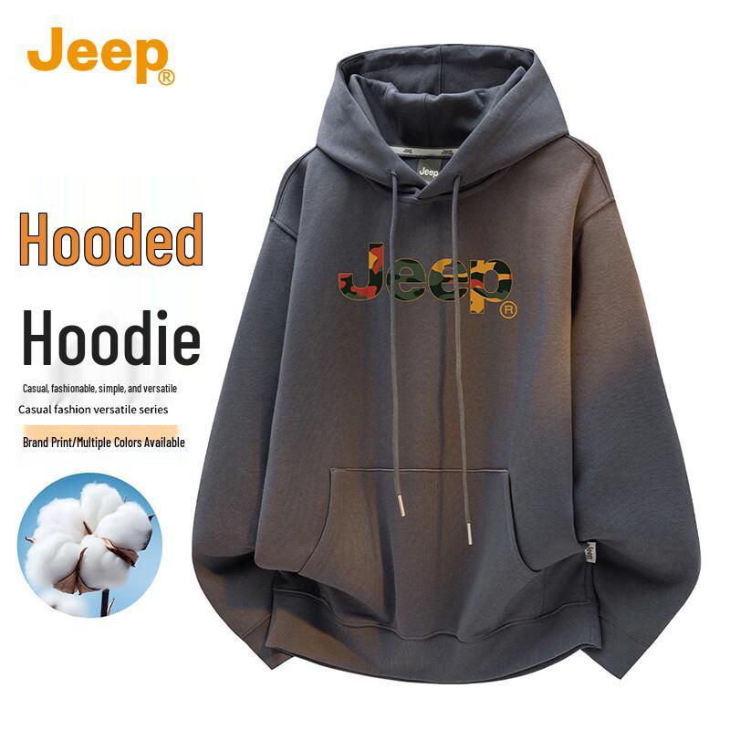 Jeep Men s Heavyweight Hooded Sweatshirt 3XL