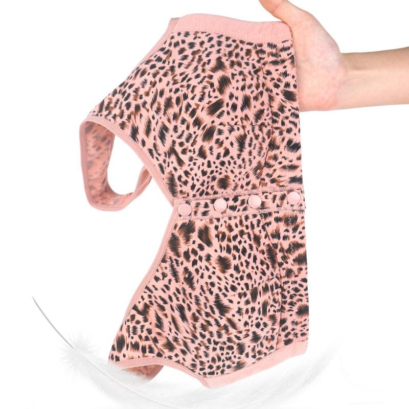 Thin Cup Front Buckle Bra Women Leopard Print Without Underwire Vest Type Large Size Bra Middle-aged and Elderly Underwear Women