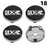 4PCS OD 58MM/60MM/63MM/65MM Cap For Rims SSR XXR Emblem Wheel Center Cap Sport Car Logo Wheel Cover Hub caps