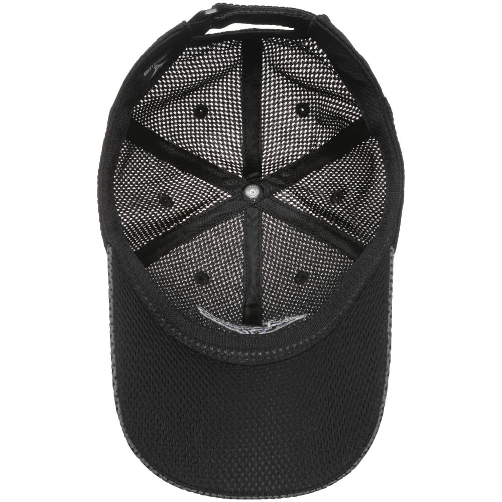 Mizuno Cool Hold Free Mesh Cools and Refreshes When Dipped in Perfect for Summer and Extreme Heat Cap, Men's, Black, Size, C2JWA101, Hat, Water,