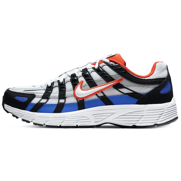 

Мужские кроссовки Nike P-6000 White Team Orange Racer Blue черные CD6404-008