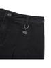 KIRSH Pintuck Denim Skirt Pants [Charcoal]