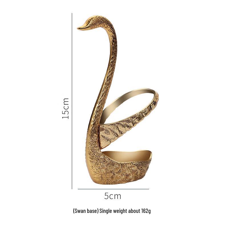 

Набір десертних виделок Wutuo Cygnus Feather Gold з нержавіючої сталі з підставкою для зберігання