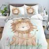 3D Cartoon Pattern Duvet/Quilt Cover Cozy Soft Bedding Set For Children Kids Bedroom Decor Bedclothes Queen Twin Single 2/3Pcs