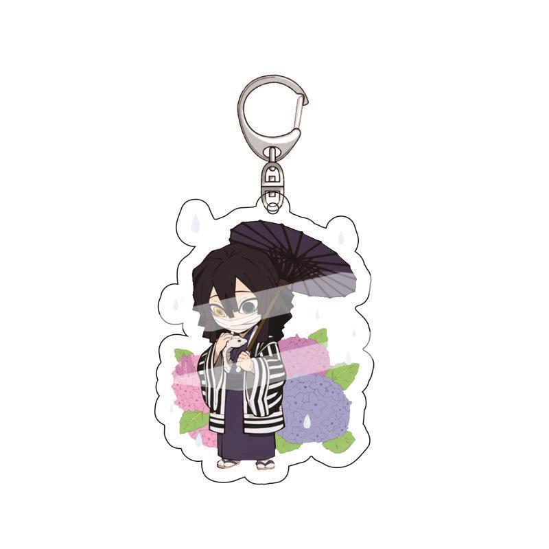 Acrylic Keychain Demon Slayer Anime Tanjiro Nezuko Zenitsu Inosuke Pendant Charm 2 great for daily use perfect for gifting