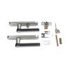 Security Focused Bathroom Door Lock Stainless Steel Construction for Longevity