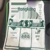 Hong Kong Style Quick-Dry Cartoon Bus Taxi Coral Fleece Hand Towel