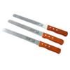 1PC Baking Tool 10 Inch Stainless Steel Cake Knife, Cake Tool, Bread Knife, Wooden Handle Serrated Knife