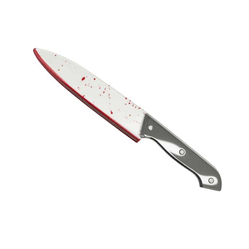 Halloween Plastic Prop with Fake Blood for Costume Party