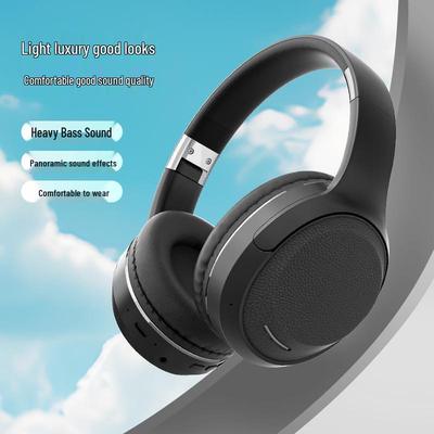 Bluetooth Headset: Foldable, Retractable, Stereo, Heavy Bass, Head-mounted Wireless Earbuds
