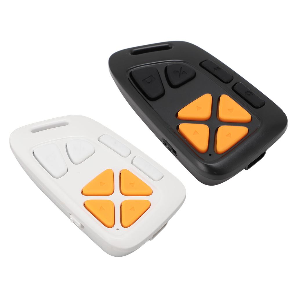 Phone Remote Control Bluetooth Page Turner Wireless Camera Shutter Video Scrolling Clicker with Mute