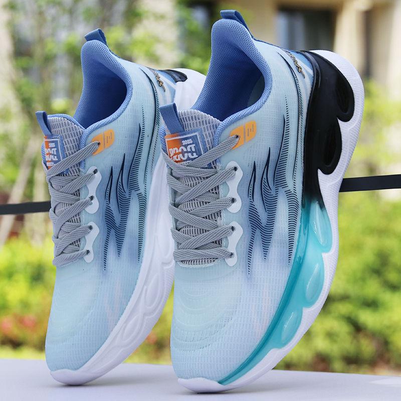 

Summer new ice silk elastic mesh shoes handsome super soft sports shoes platform casual running trendy shoes 39 standard size