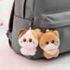 Miniature Magnetic Kitten Ornament Fuzzy Cup Edge Pendant Mini Stuffed Cat Cat Key Chains  Office