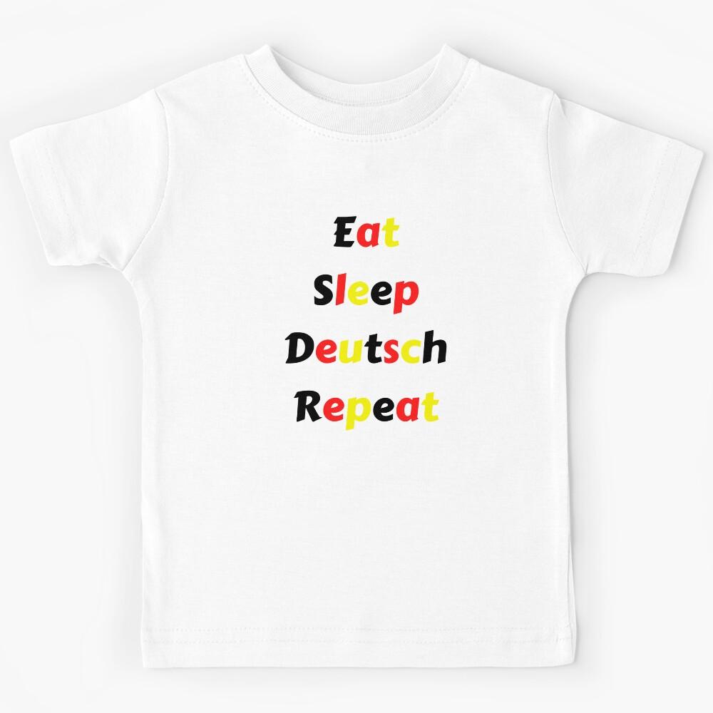German Learner Speaker Teacher Deutsch Kids T-Shirt 140