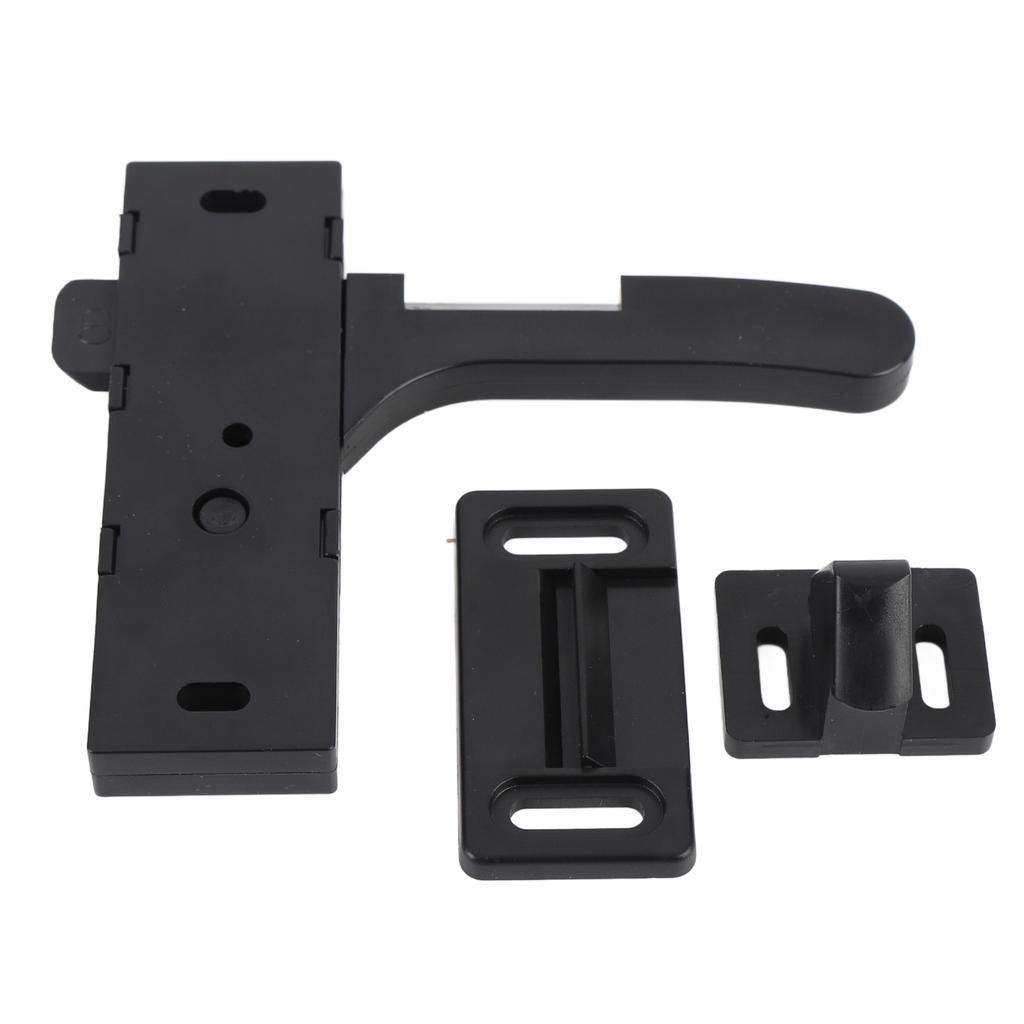 RV Screen Door Latch with Screws Right Hand Door Handle Latch Replacement Kit for Camping Vehicle Motorhome Travel