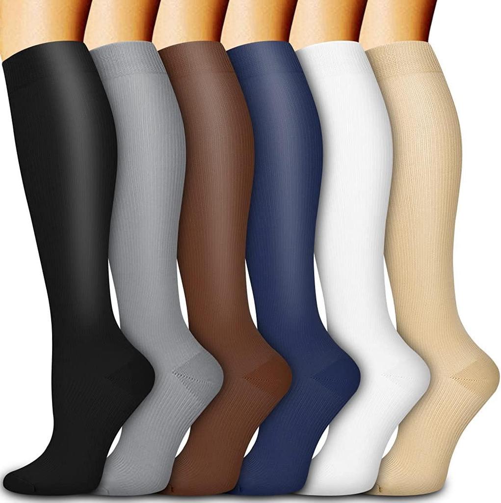 Cross-border Over-the-Knee Compression Yoga & Sport Socks Set