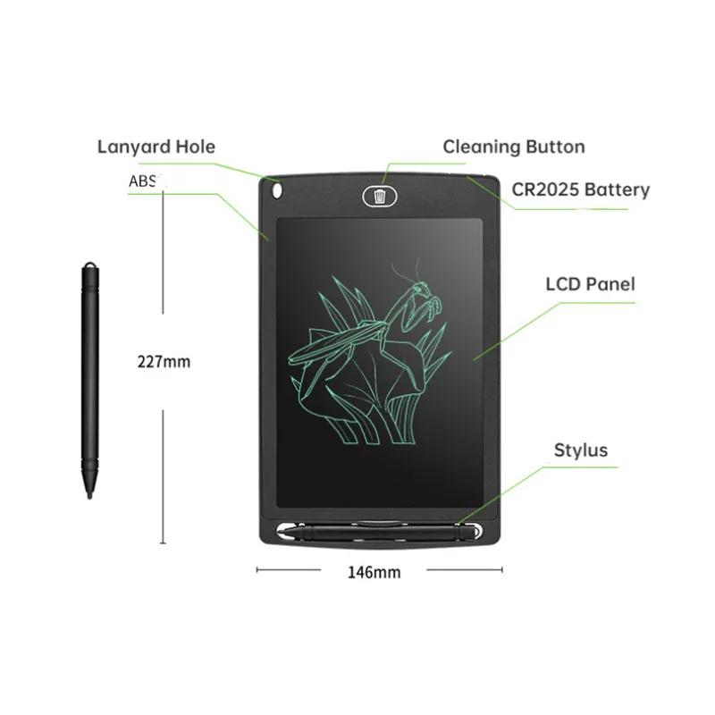 8.5inch LCD Writing Tablet Doodle Board Colorful Drawing Pad