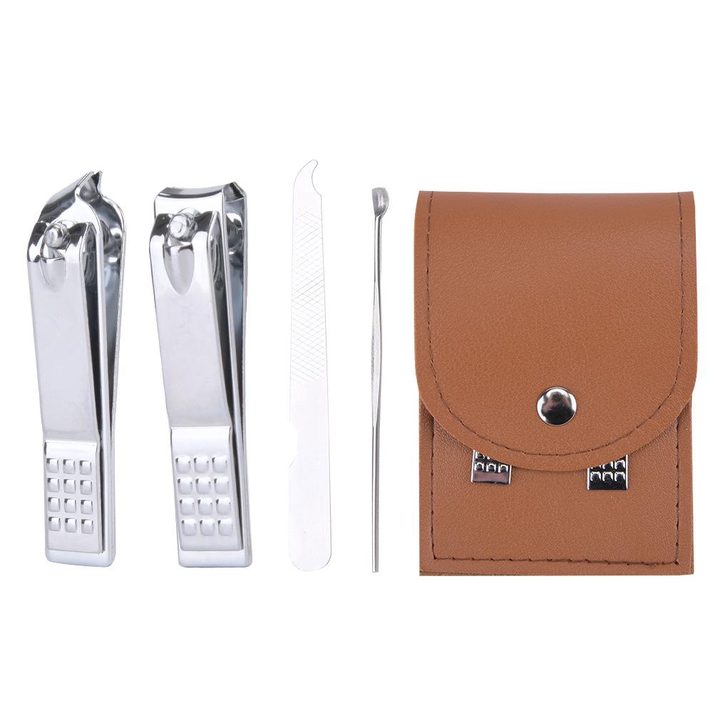 

Компактный Премиальный Набор из 4 предметов: кусачки для ногтей и маникюрный набор с ухочисткой