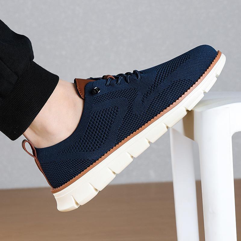 Summer Foreign Trade Large Size 48 Lightweight Shock-absorbing Men's Shoes Couple Breathable Mesh Casual Shoes Lazy One Pedal Board Shoes