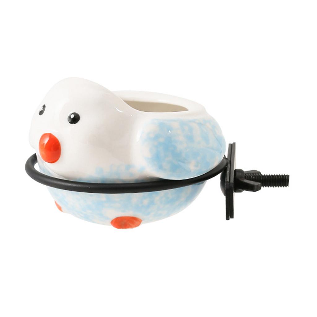 Bird Bowl for Cage Suitable for Parrots and Budgies Use Cage Mount Bird Feeders for Parakeets Cockatiels Canaries