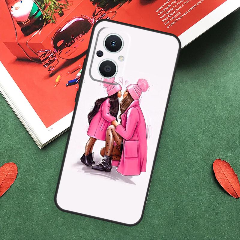 

Baby Mom Daughter Girl Son Dad Case For OPPO Reno 14F 13F 12F 11F 12 13 14 10 Pro 7 8 Lite OPPO Find X5 X6 X8 X9 Pro Cover OPPO Find X5
