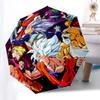 1pc Dragon Ball Z Goku Vegeta Automatic Opening Folding Umbrella - Outdoor Gear for Fans, Travelers, Daily Use, Gift Idea.C058