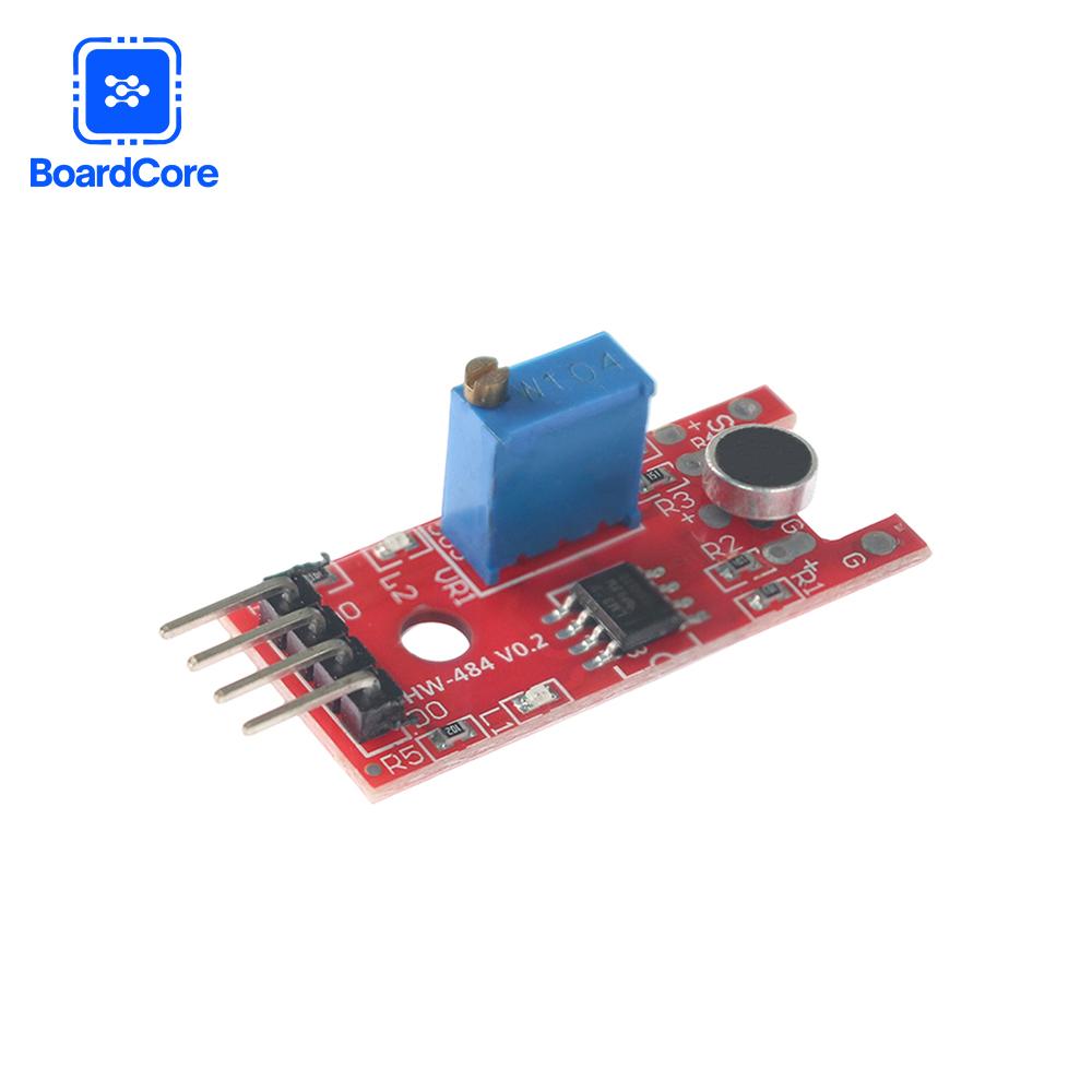 KY-038 Microphone Voice Sound Sensor Detection Module for Arduino AVR PIC Analog Digital Output Sensors