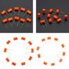 10 Pieces Guitar Tone Capacitors ,Guitar Replacement, Lightweight, Polypropylene Musical Instrument Guitar Parts for Bass