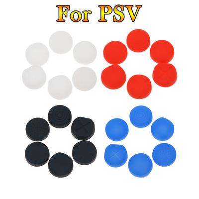 JCD 6 Sztuk Silikonowe Nakładki na Analog Joysticka Osłona Ochronna Case Dla Psvita PS Vita PSV 1000/2000 Slim