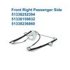 51338252393 51338252394 Front Door Power Window Lifter Regulator Without Motor for BMW E39 525i 528i 530i 540i