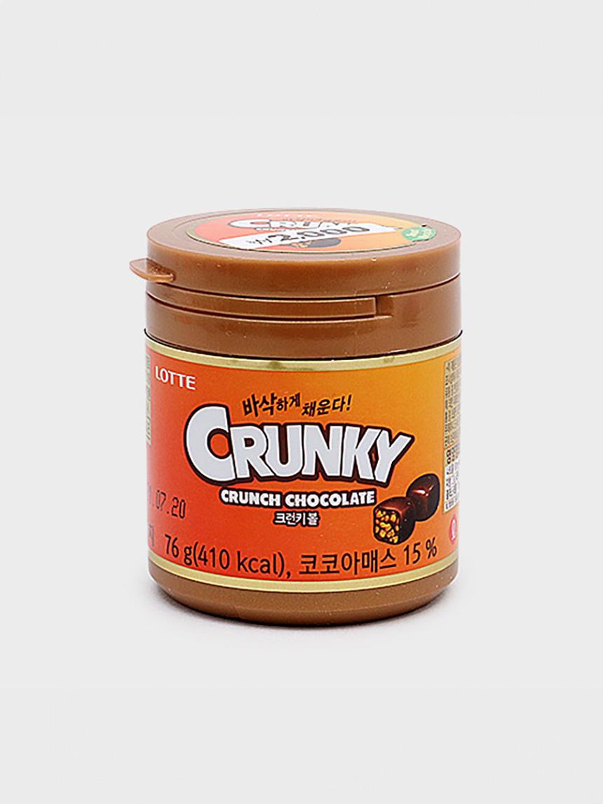 Шоколадные шарики Lotte Crunky Ball 76 г 1ea