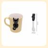Japanese Ceramic Mug Cute Cat Coffee Cup Cute Cat Shape Design Niche Milk Cup Water Cup
