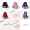 Handmade Colorful Phone Lanyard Toy Doll Pendant Chain | DIY Mobile Phone Accessory
